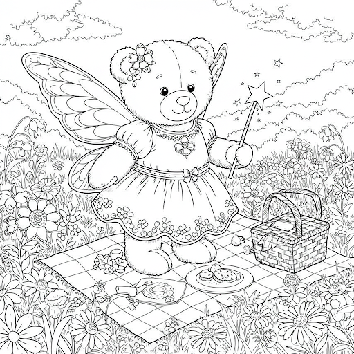 Beary Fairy Picnic